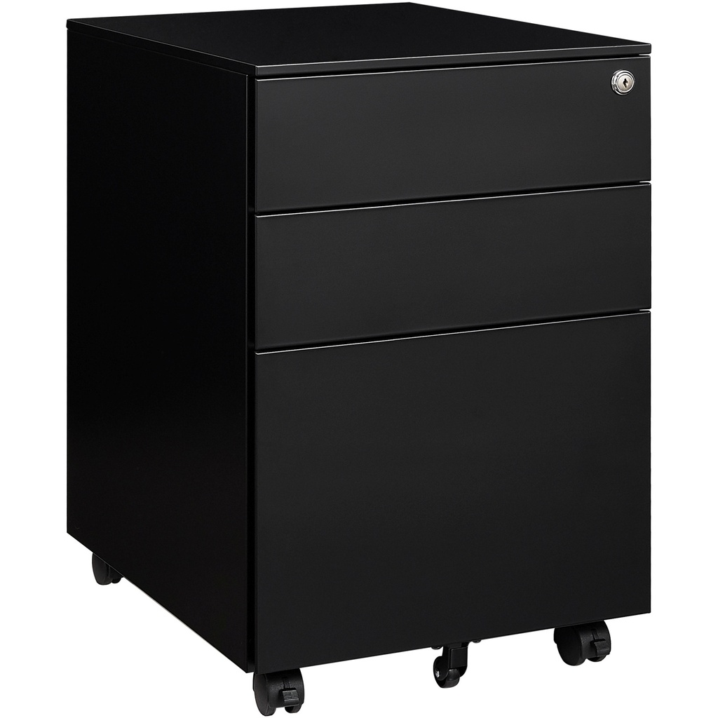 [18.LAD.003.BL] Ladeblok Euroseats 3 lade 2 plus1 50x39x60cm zwart