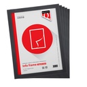 Infokader Quantore magnetisch 5- pack A4 zwart
