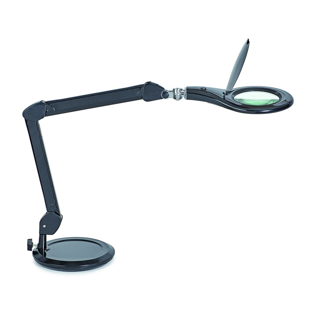 [8263690] Loeplamp MAUL Makro LED met voet lens zwart