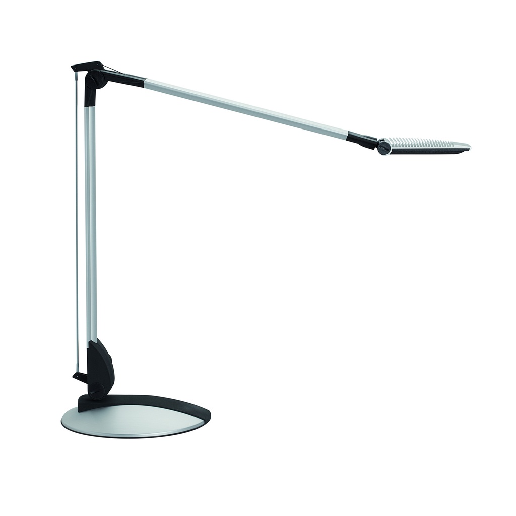[8206795] Bureaulamp MAUL Optimus LED dimbaar voet zilver