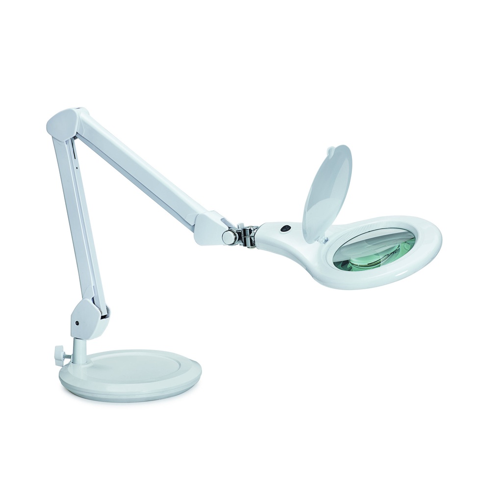 [8263602] Loeplamp MAUL Makro LED met voet lens 144 cm2 wit