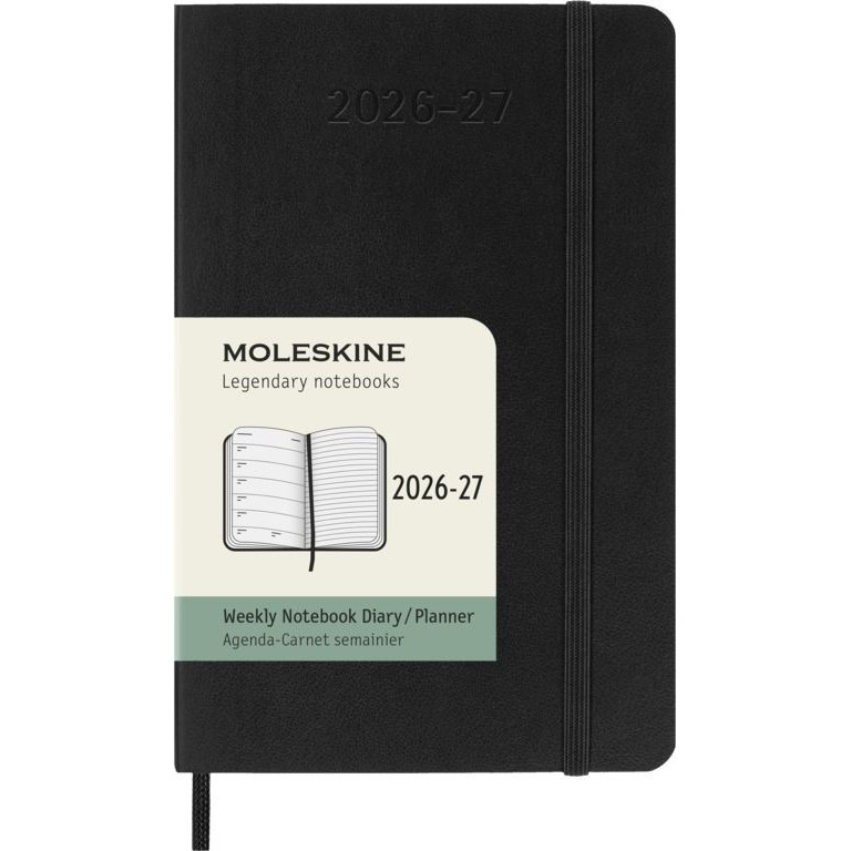 [DSB18WN2Y27] Agenda 2027 Msk Plan Week pocket sc black