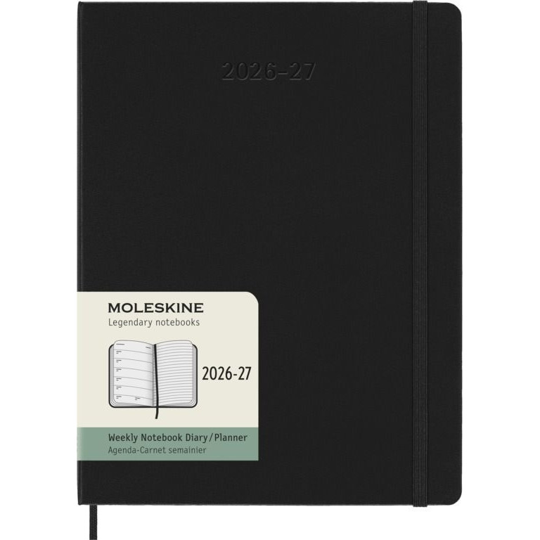 [DHB18WN4Y27] Agenda 2027 Msk Plan Week xl hc black