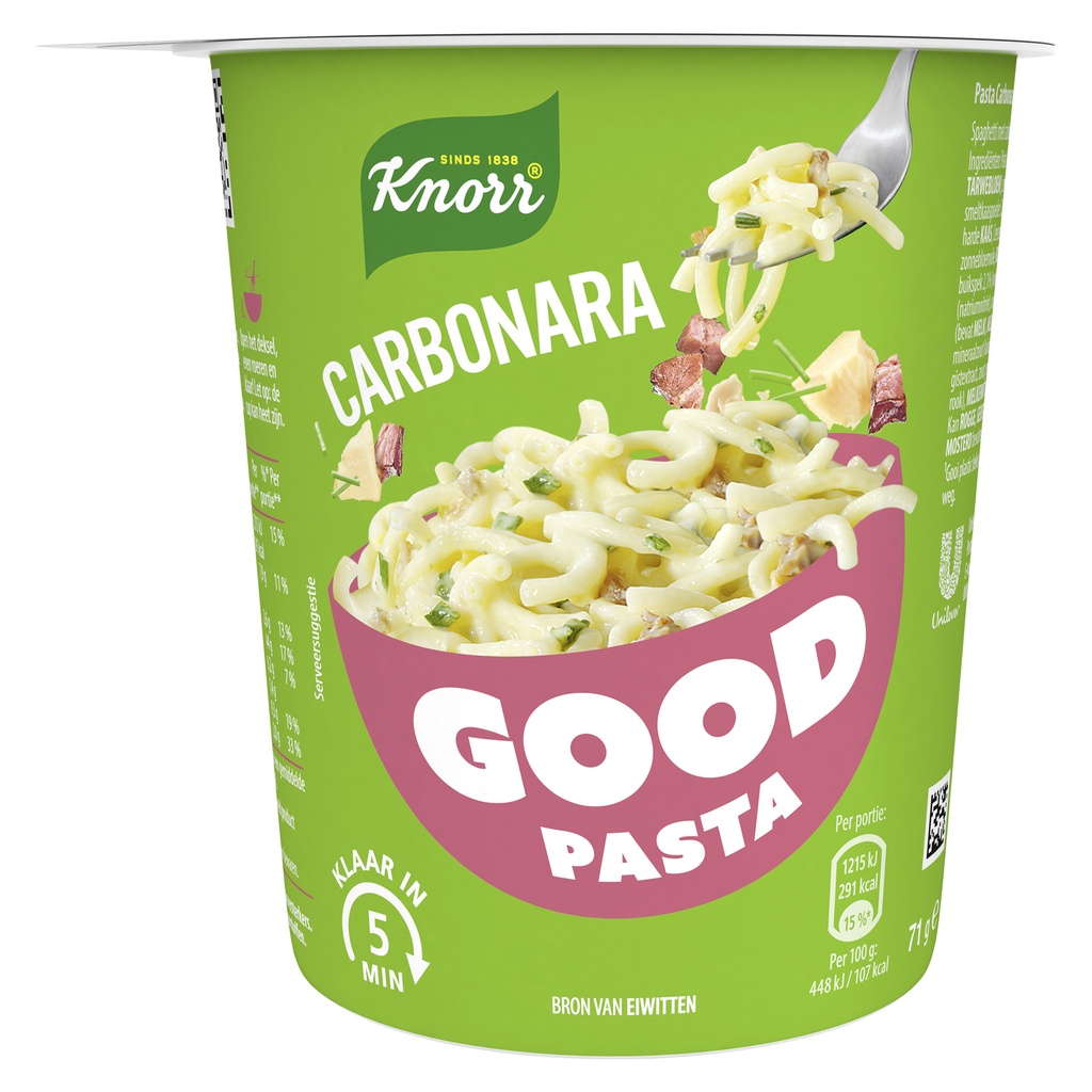 [65231601] Good Pasta Knorr spaghetti carbonara cup