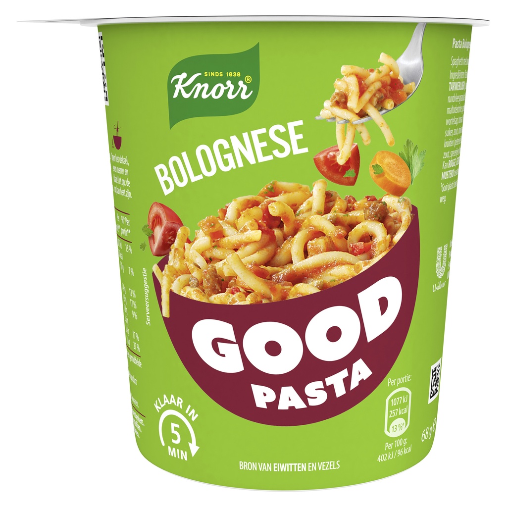 [65231617] Good Pasta Knorr spaghetti bolognese cup