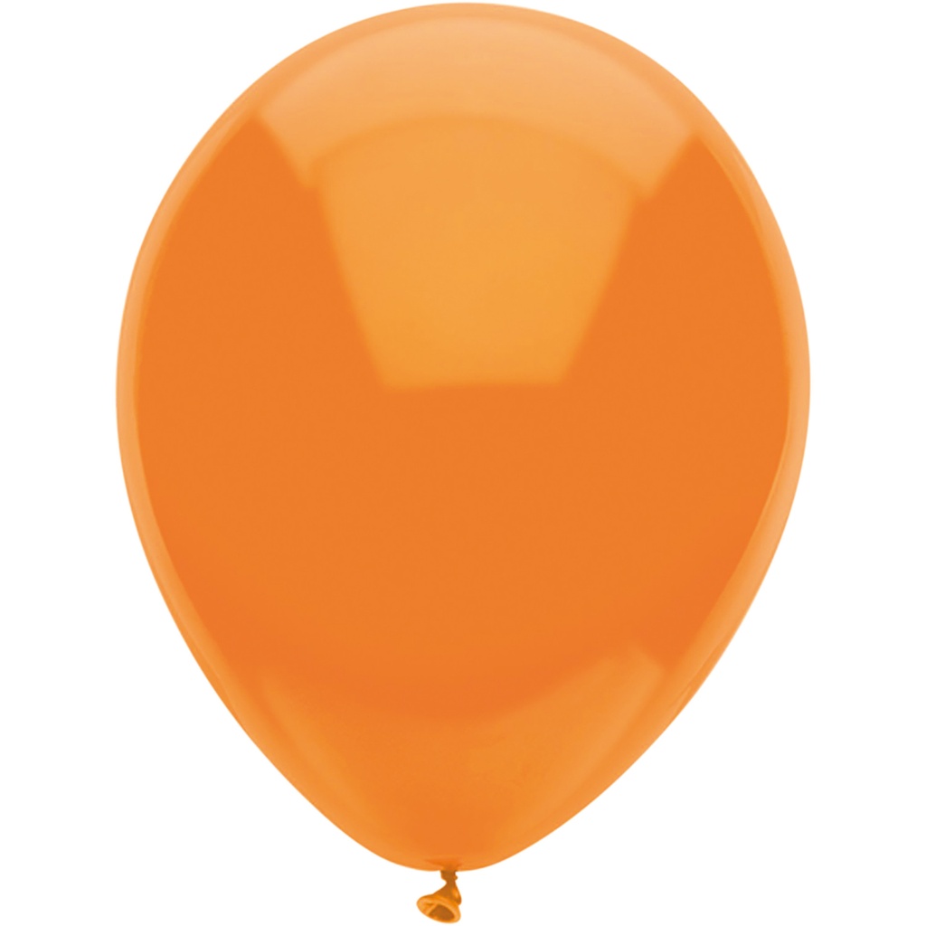 [442311] Ballon uni oranje 30cm