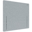 Bureauscherm Leitz in hoogte verstelbaar 70x80cm
