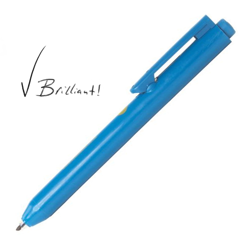 [110905.030.90] Permanent marker detectie Detectamet rond F zwart