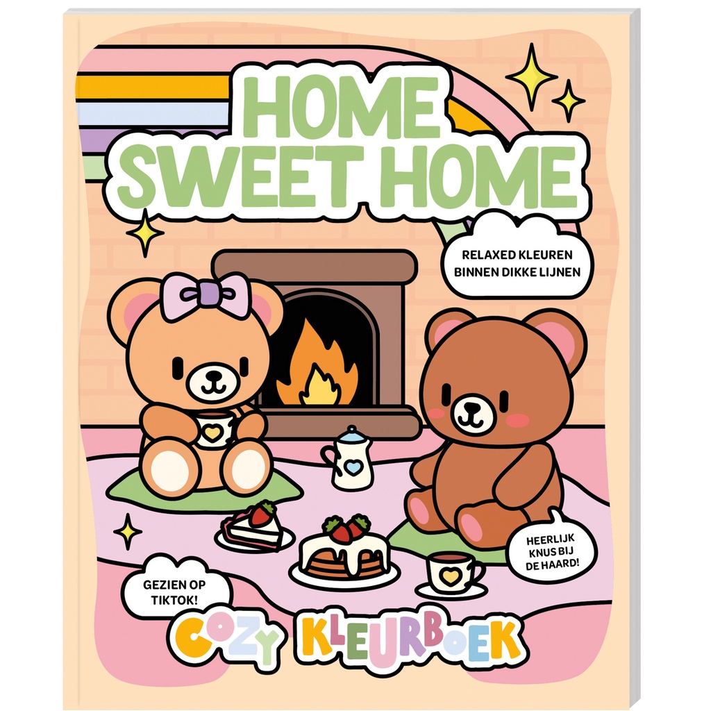 [9789464329230] Kleurboek Cozy Home sweet home