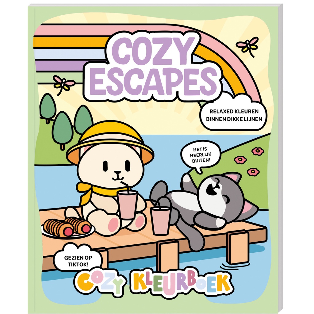 [9789464329254] Kleurboek Cozy Escapes