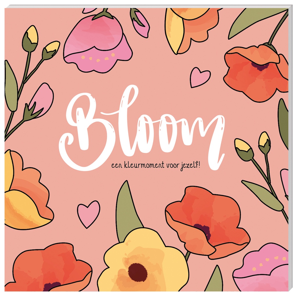 [9789464329278] Kleurboek InterStat Bloom