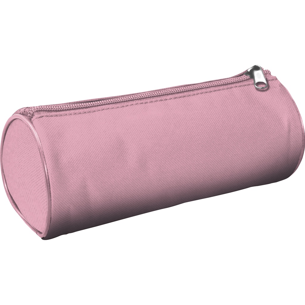 [K-58107] Pennenetui  Kangaro rond 20x8.5cm pastel roze