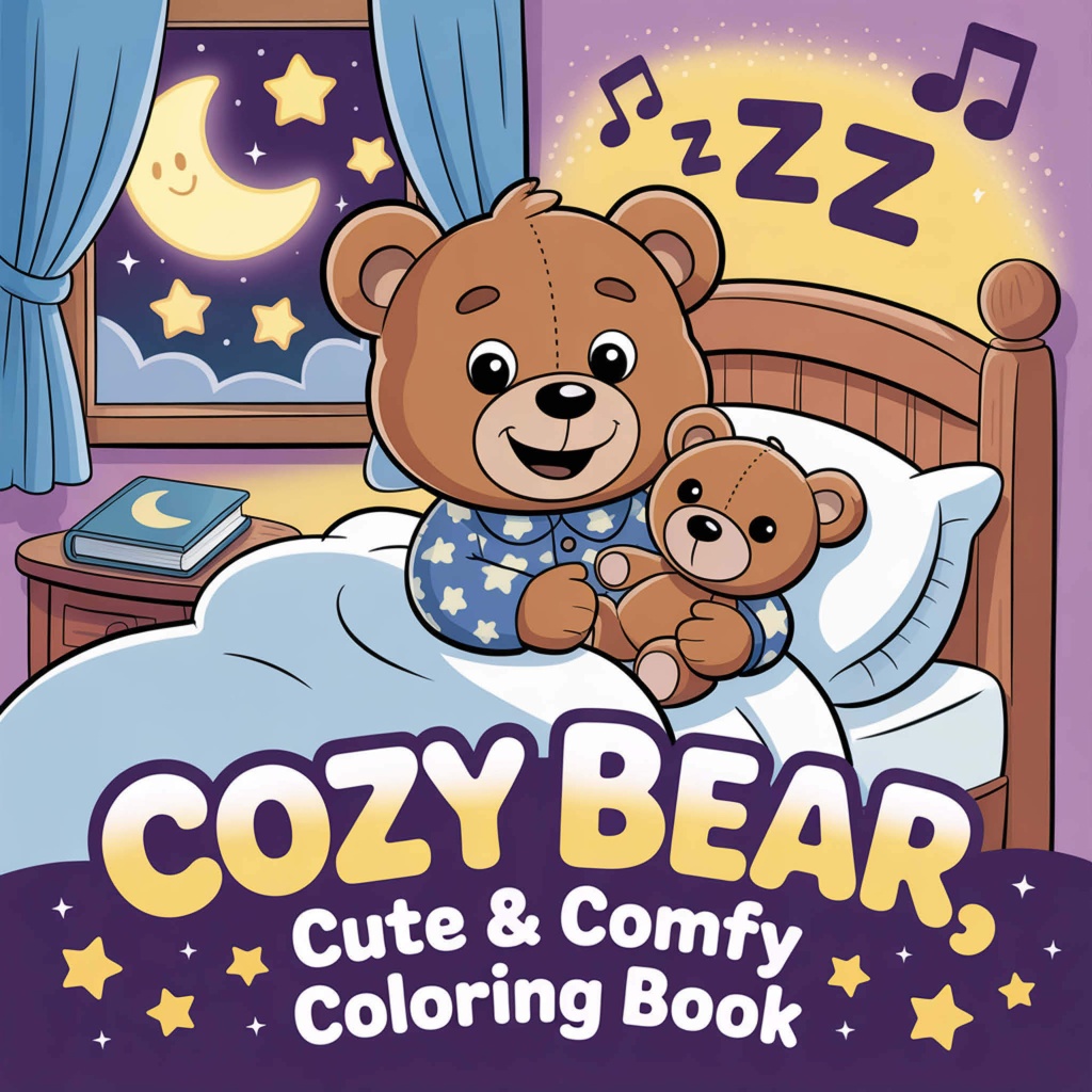 [FITCCB10002] Kleurboek Cozy Bear 2