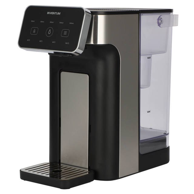 [HWD725B] Heetwaterdispenser Inventum 2l 2600w zwart rvs