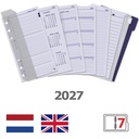 Agendavulling 2027 Kalpa Personal jaards 7d/2p