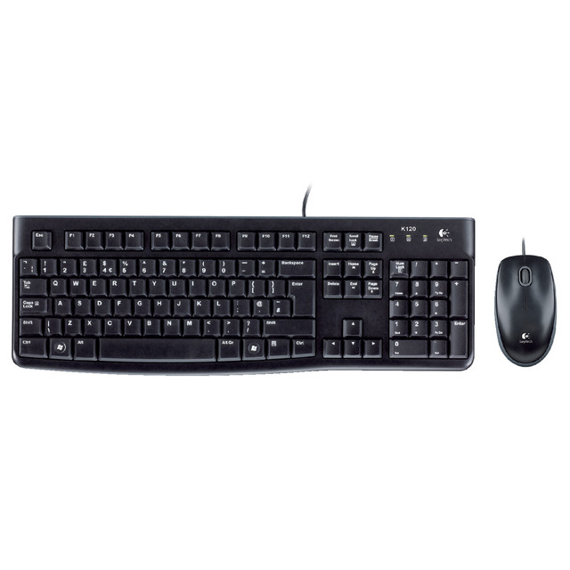 [920-002562] Toetsenbord Logitech MK120 Qwerty muis USB zwart