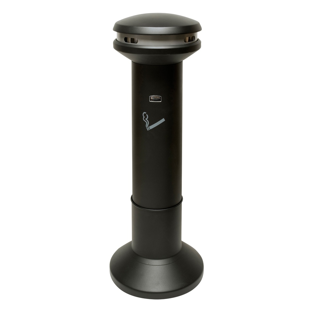 [FG9W3400BLA] Asbak Rubbermaid Infinity XL staand zwart