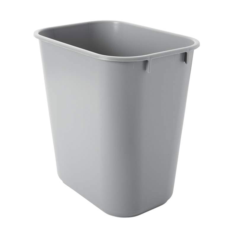 Afvalbak Rubbermaid klein 12 liter grijs