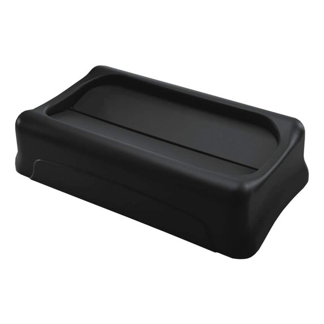 [FG267360BLA] Deksel Rubbermaid Slim Jim VT swingsysteem zwart