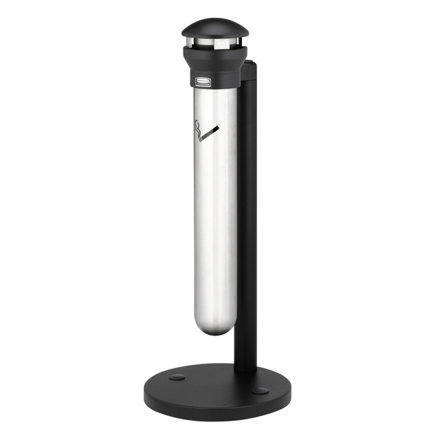 [FG9W3100SSBLA] Asbak Rubbermaid Infinity vrijstaand RVS