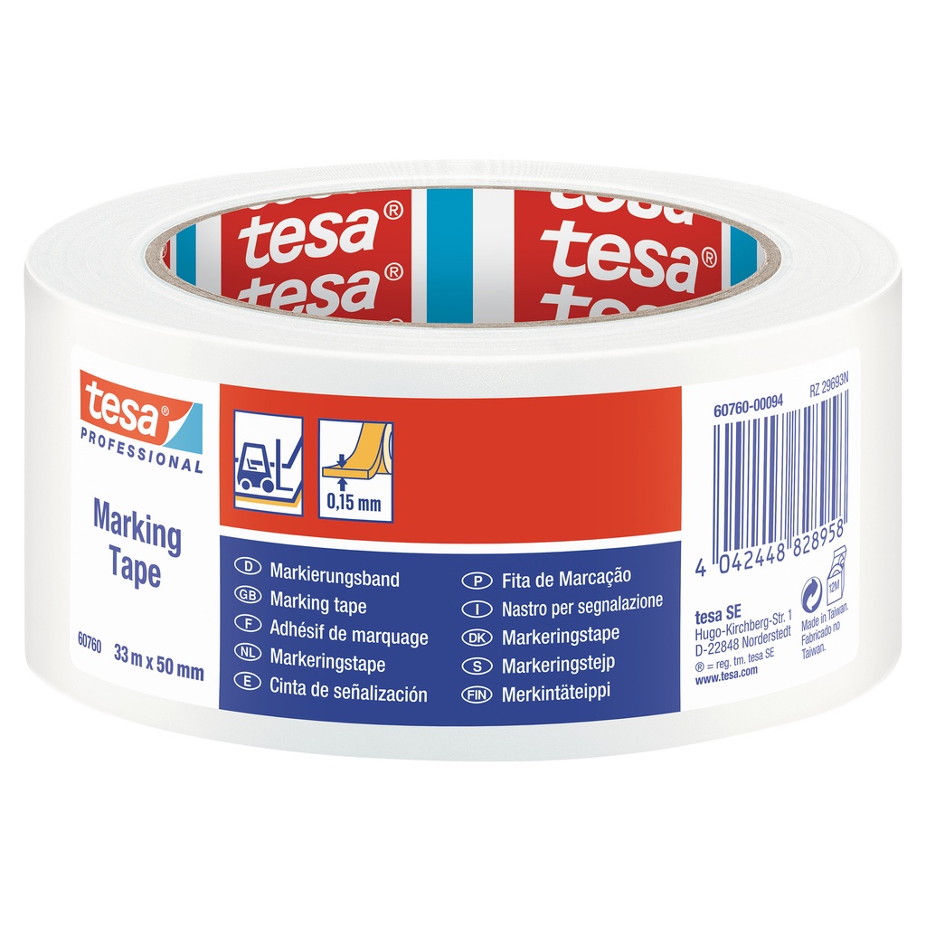 [60760-00094-16] Markeringstape tesa Prof 60760 PV1 50mmx33m wt