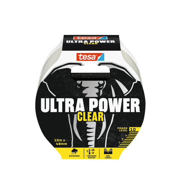 [56496-00000-01] Reparatietape tesa Ultra Power Clear 10mx48mm tr