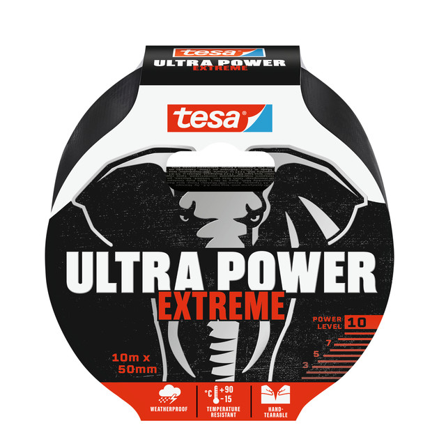 [56622-00000-01] Reparatietape tesa Ultra Power Extreme 10mx50mm zw