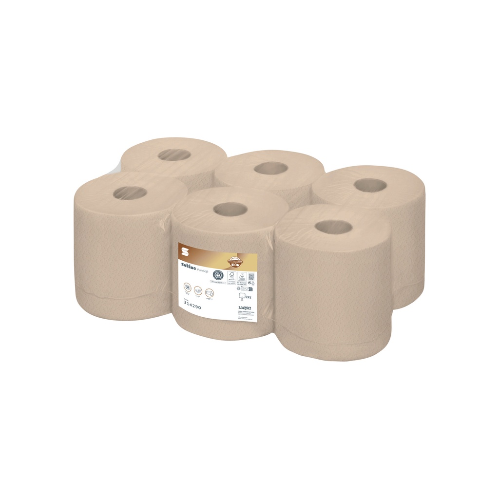 [314290] Poetspapier Satino CF1 PureSoft 2laags 6x150m