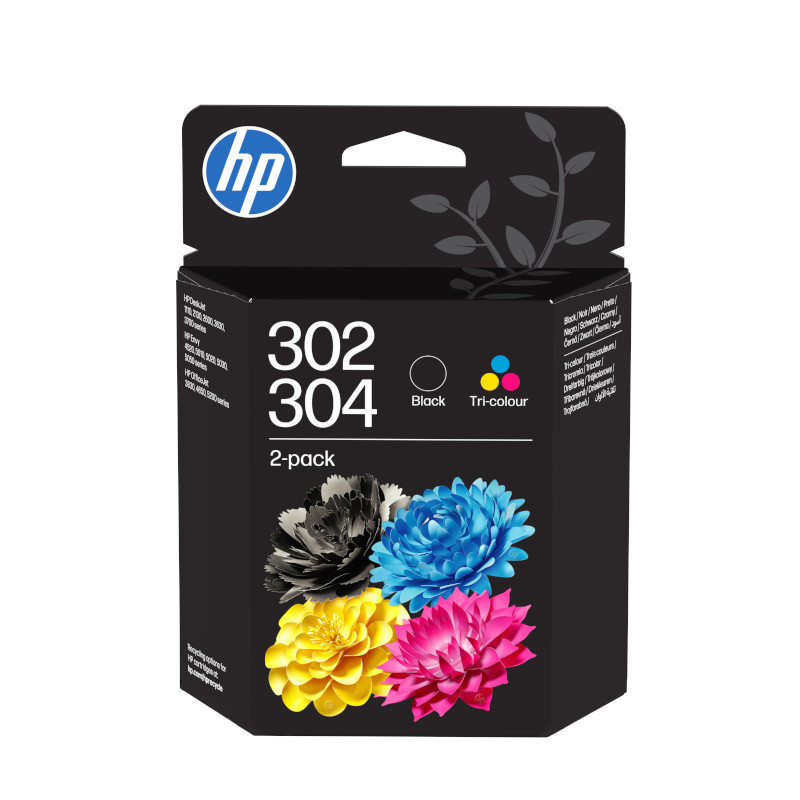 [B82L1AE#LS1] Inktcartridge HP B82L1AE 302/ 304 zwart + kleur