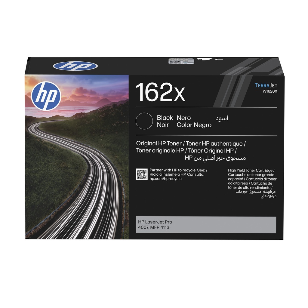 [W1620X] Tonercartridge HP W1620X 162X zwart
