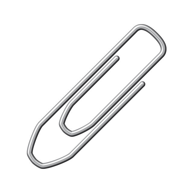 [215] Paperclip Alco 26mm hoekig 100stuks verzinkt