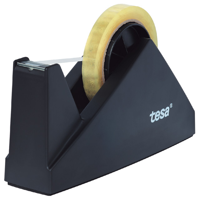 [57431-00000-03] Plakbandhouder tesa Easy Cut rol tot 66m zwart