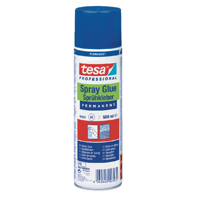 [60021-00000-04] Lijmspray tesa permanent 500ml