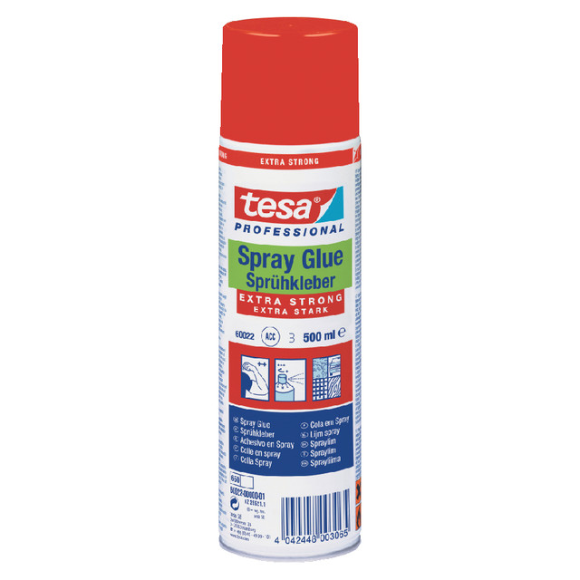 [60022-00000-04] Lijmspray tesa extra strong permanent 500ml