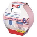 Afplaktape tesa Prof sensitive 25mx38mm roze