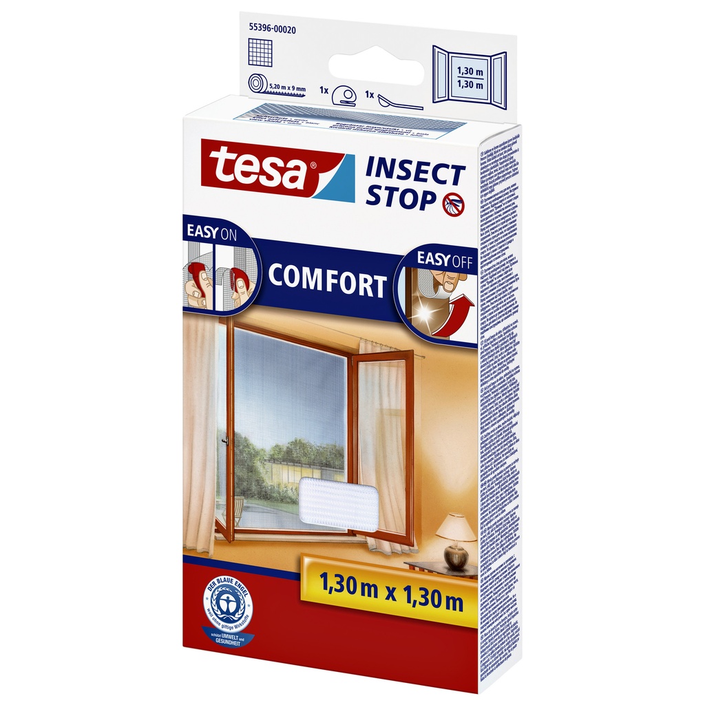 Insectenhor tesa raam 1.3x1.3m wit