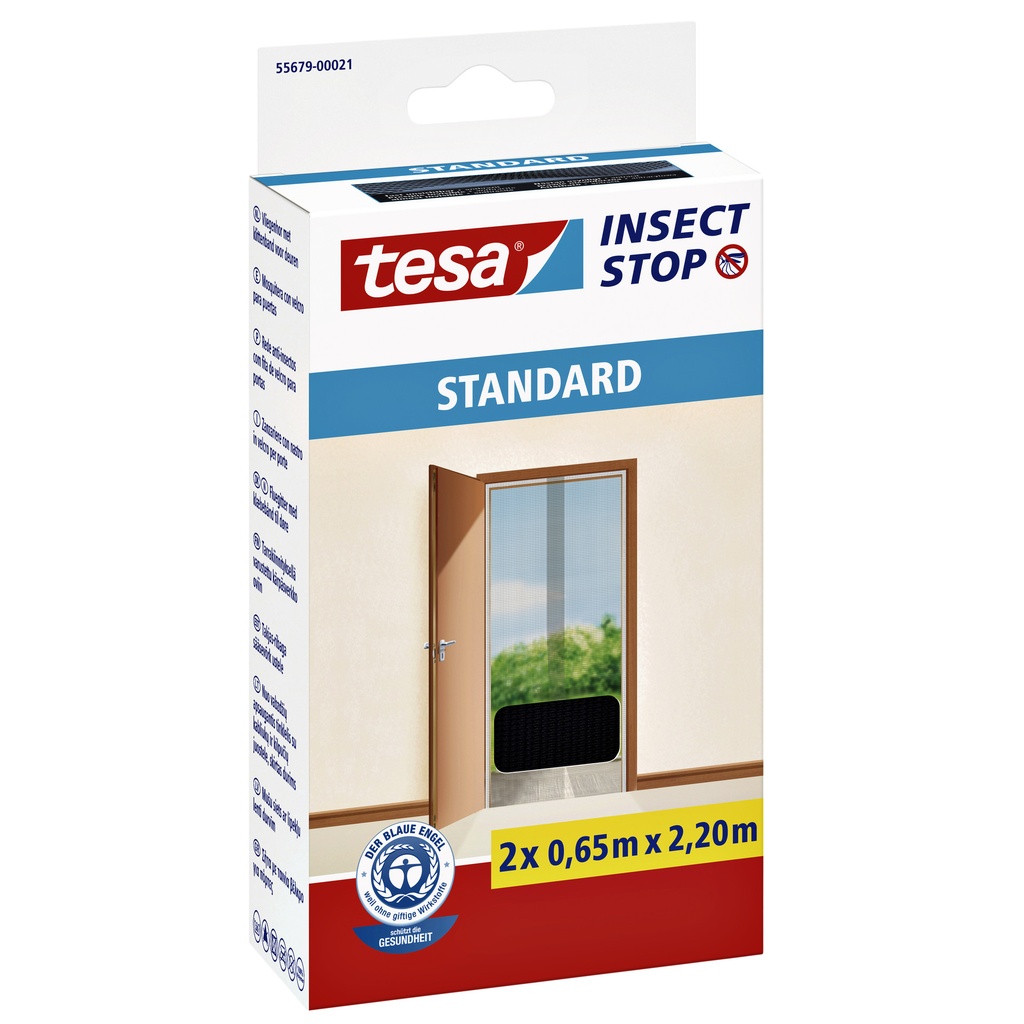 Insectenhor tesa STANDARD deur 2x 0.65x2.20m dgs