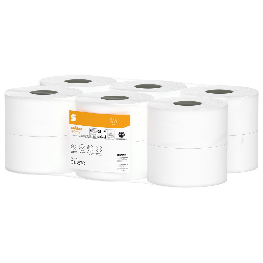 Poetspapier Satino CF1 HiCycle 1laags 315570