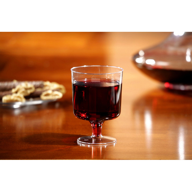 [P12046] Wijnglas Papstar 200ml 72mm kunststof transparant