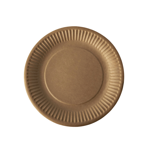 [P88360] Bord Papstar 190 mm karton bruin