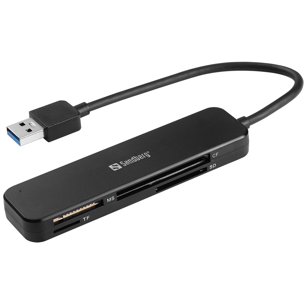 [134-32] Sandberg USB 3.0 Pocket Card Reader