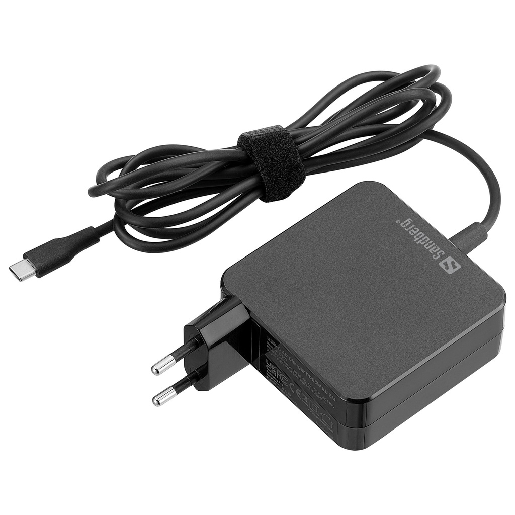 [135-79] Sandberg USB-C AC Charger PD65W EU 2M