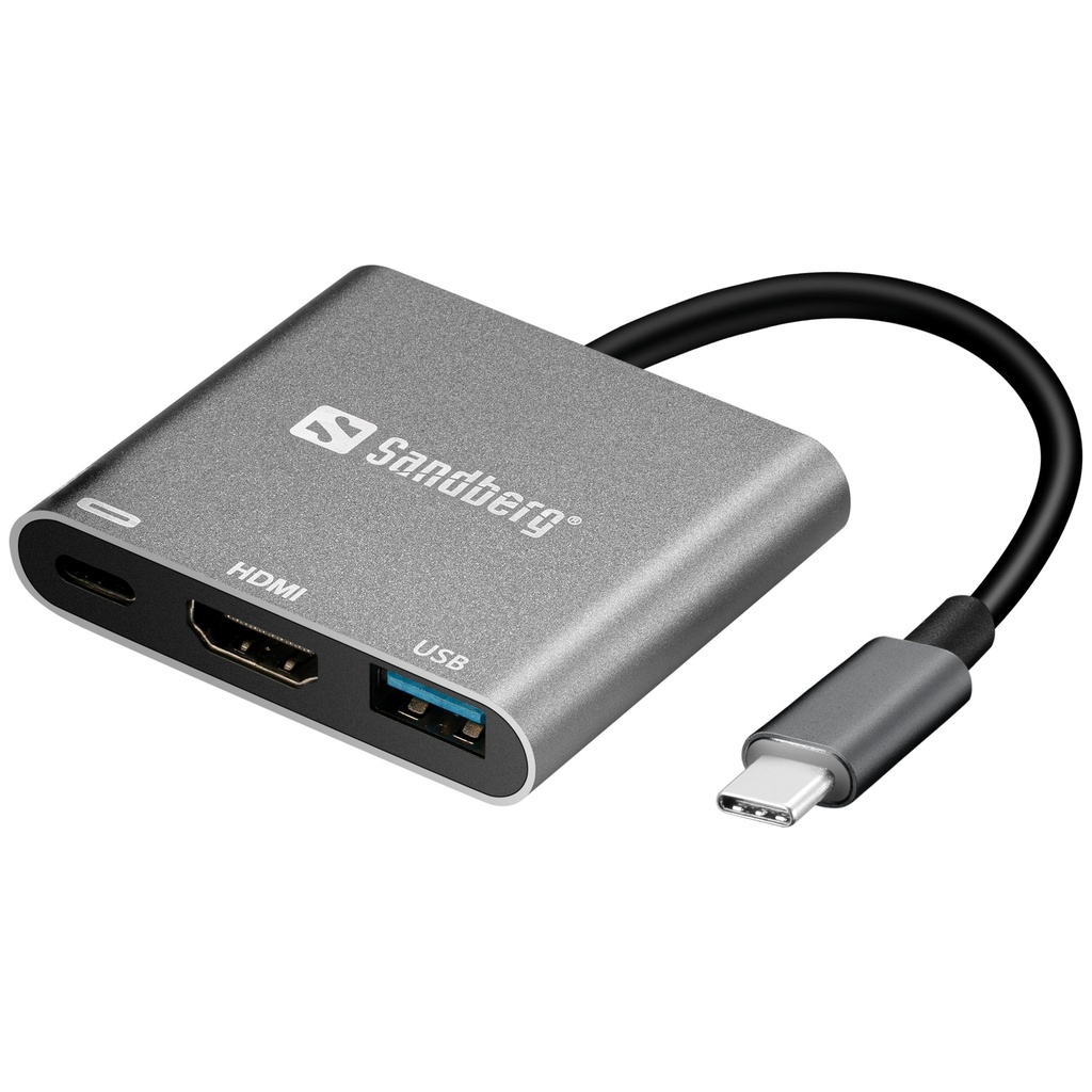 [136-00] Sandberg USB-C Mini Dock HDMI+USB