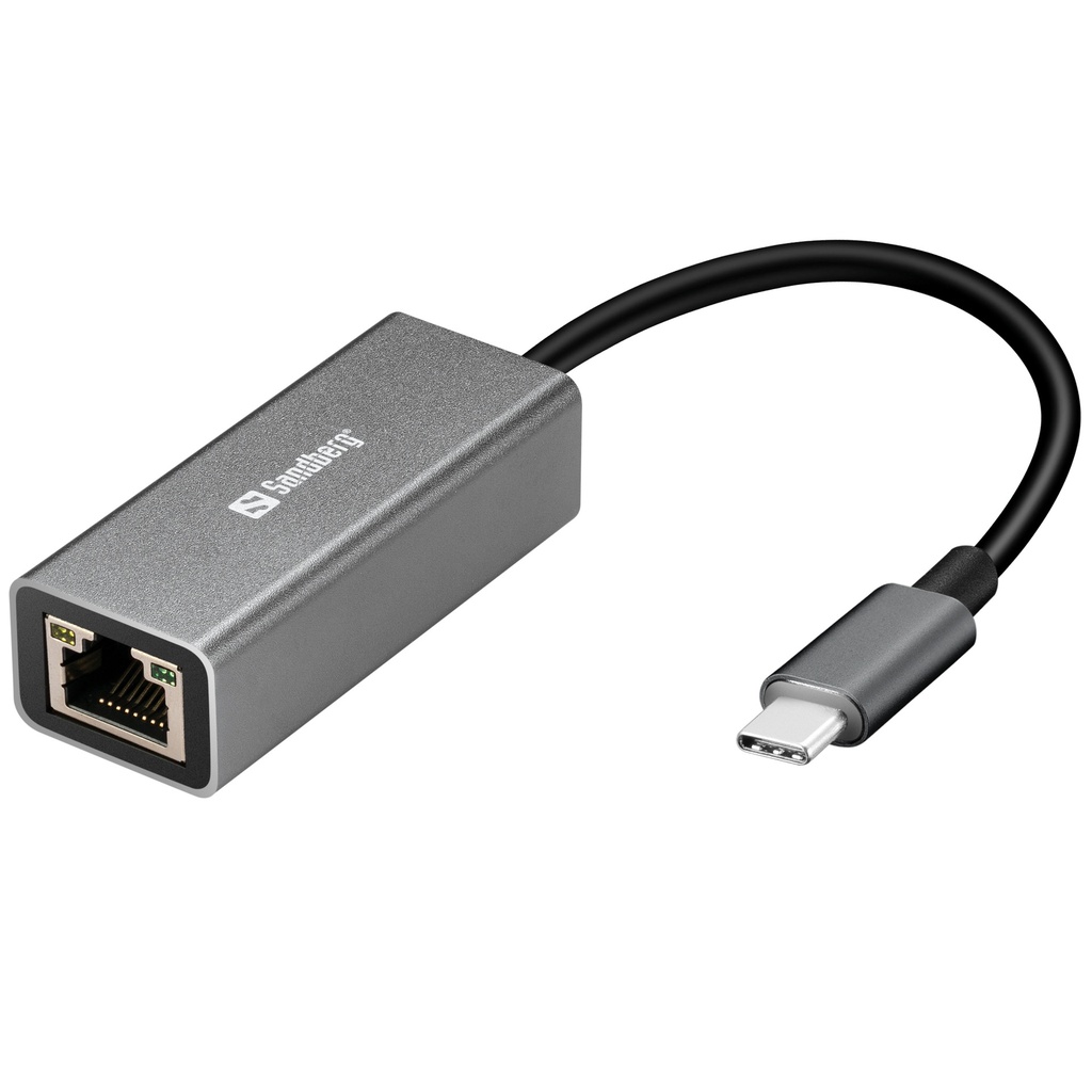 [136-04] Sandberg USB-C Gigabit Network Adapter