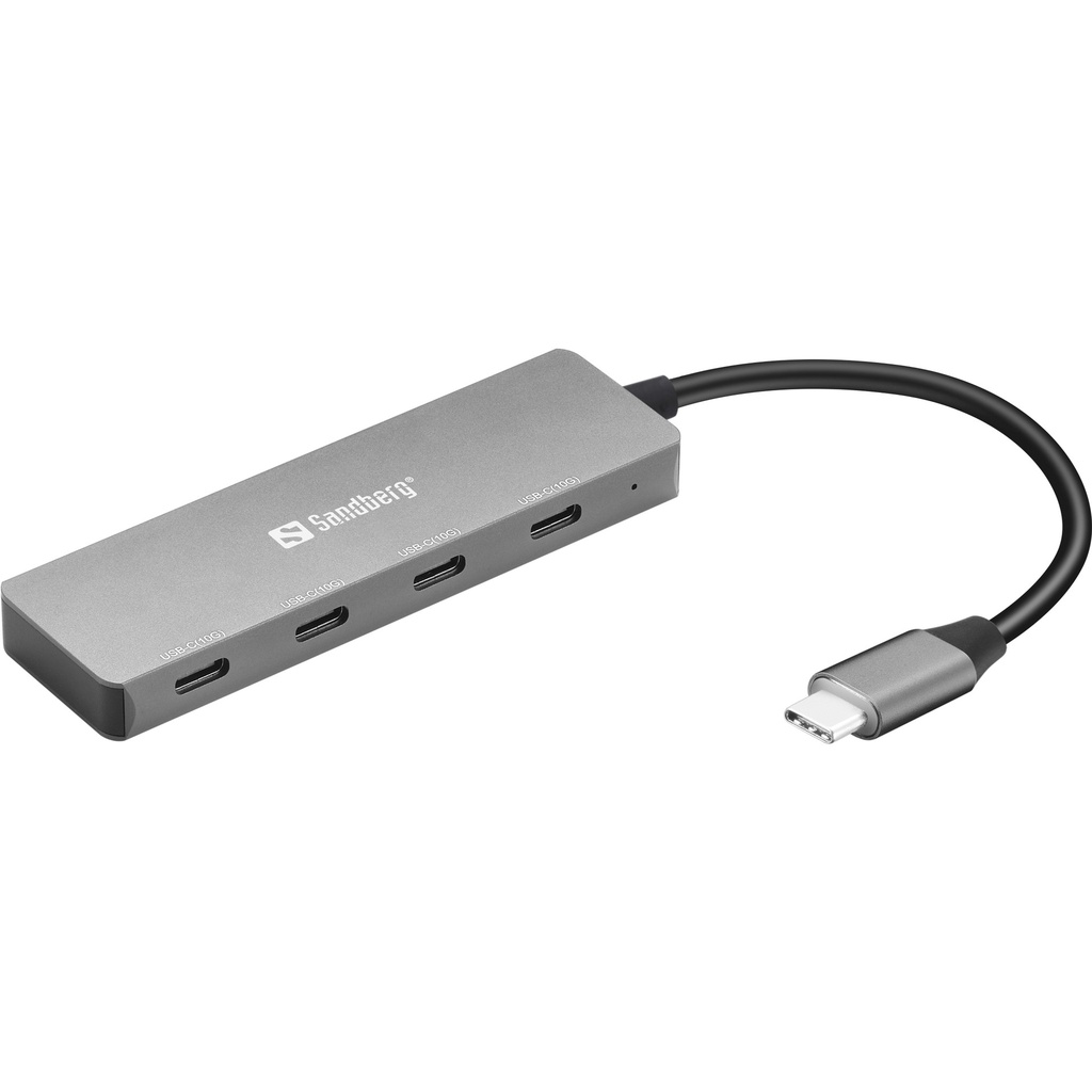 [136-41] Sandberg USB-C to 4 x USB-C Hub