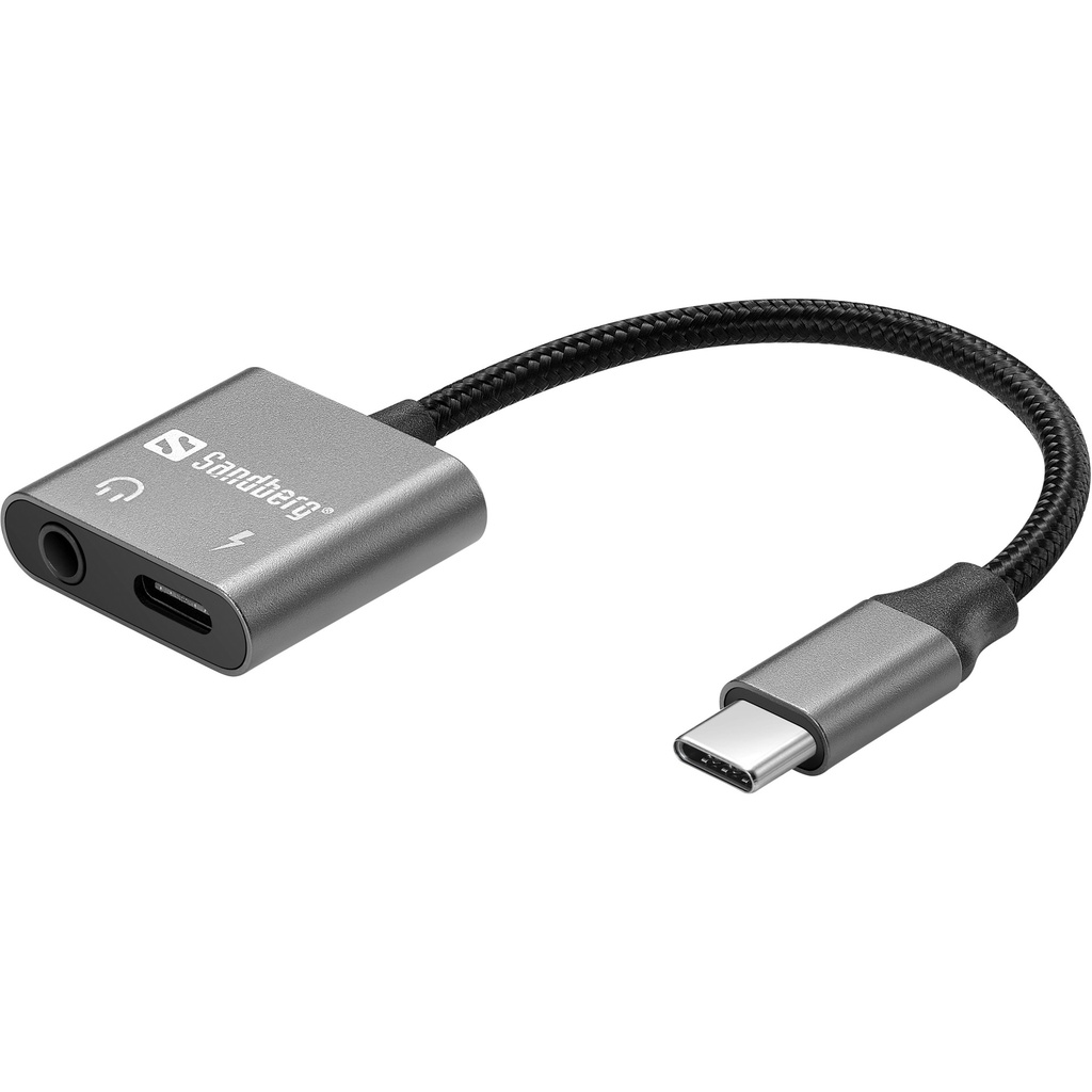 [136-67] Sandberg USB-C Audio Adapter PD65W
