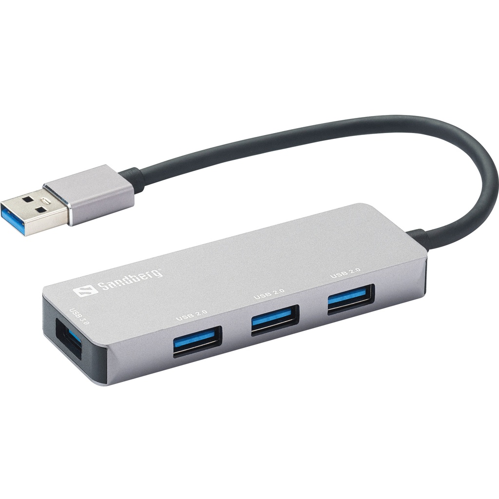 [333-67] Sandberg USB-A Hub 1xUSB3.0+3x2.0 SAVER