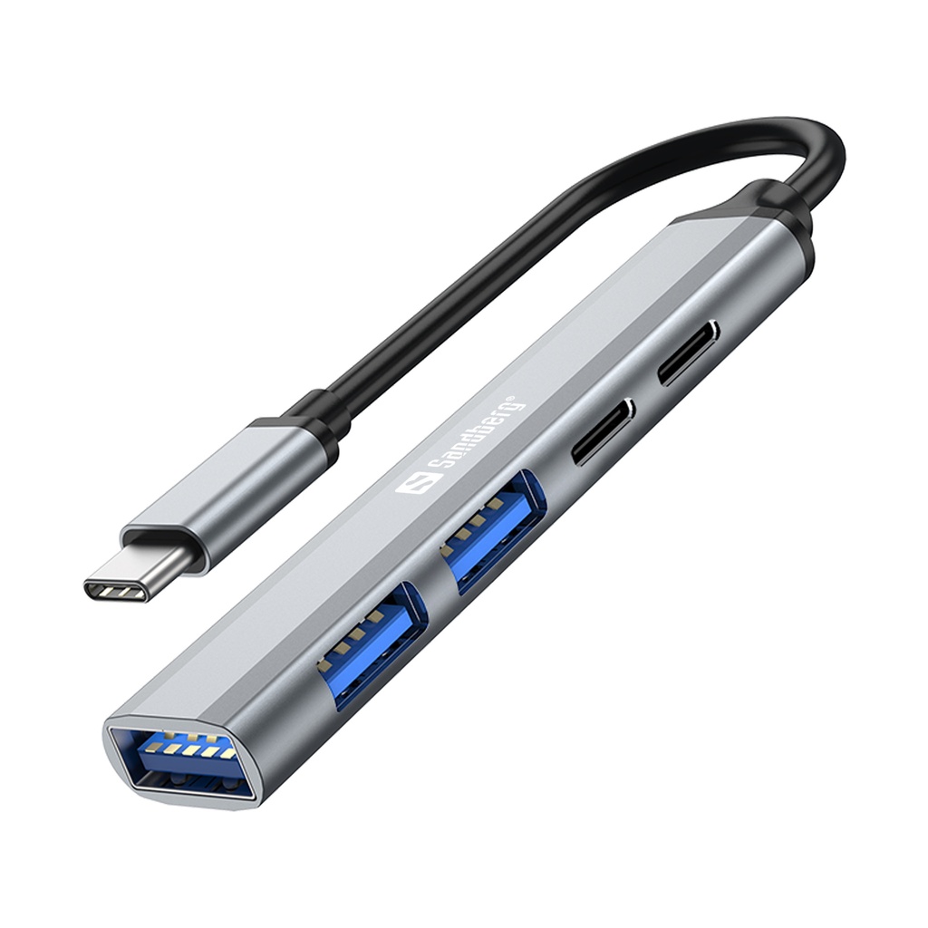 [336-50] Sandberg USB-C to 3xUSB-A+2xUSB-C SAVER