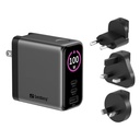 Sandberg Travel Charger PD100W Display