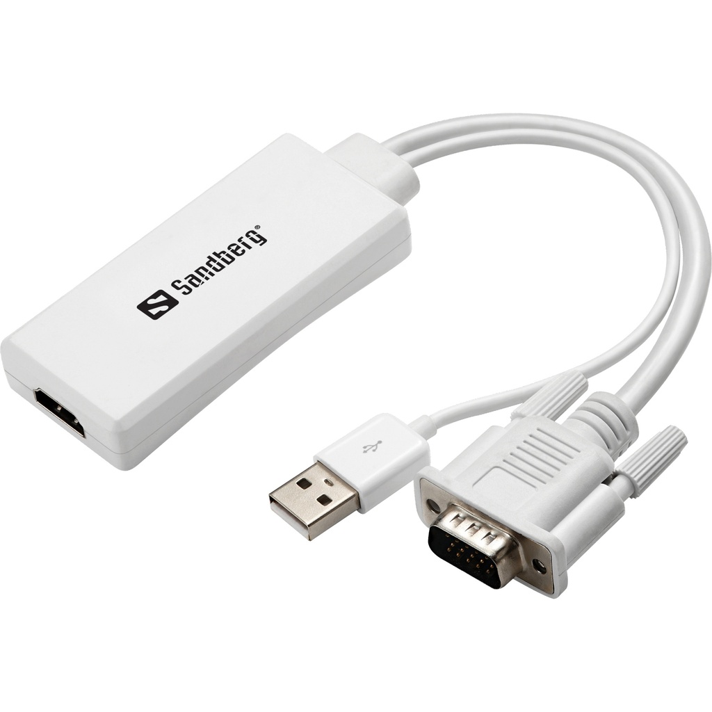 [508-78] Sandberg VGA+Audio to HDMI Converter